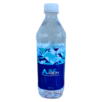 600ml AuzFresh Spring Water x 24 pack